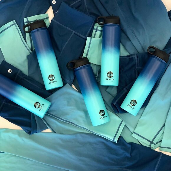 Senita Athletics 24 oz Ombre Water Bottle - Picture 2 of 3